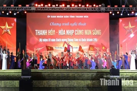 Ấn tượng Chương trình nghệ thuật “Thanh Hóa hòa nhịp cùng non sông”