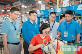 Hội thi tay nghề giỏi trong công nhân lao động Công ty TNHH Giầy Annora Việt Nam