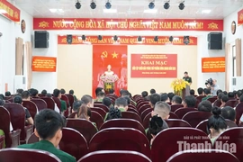 Khai mạc diễn tập chiến đấu phòng thủ phường Đông Quang