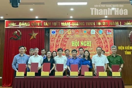 Ký kết quy chế phối hợp giữa Viện Kiểm sát nhân dân với các ngành,  tổ chức chính trị xã hội