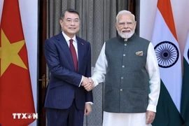 Thủ tướng Chính phủ Lê Minh Hưng hội đàm với Thủ tướng Ấn Độ Narendra Modi