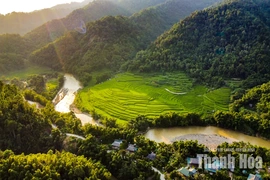 Bản Ngàm “thức giấc” bên dòng sông Luồng