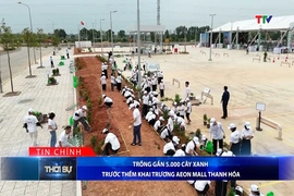 Bản tin Thời sự tối 13/9/2026: Trồng gần 5.000 cây xanh trước thềm khai trương AEON MALL Thanh Hóa