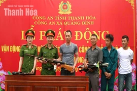 Kiên quyết loại bỏ hiểm họa từ vũ khí, vật liệu nổ
