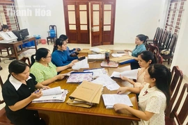 Số hóa hồ sơ đảng viên ở Đảng bộ xã Yên Định