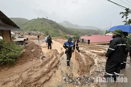 Nhiều tuyến đường tại xã Yên Nhân sạt lở, gây ách tắc giao thông