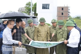 Chủ tịch UBND tỉnh Tô Anh Dũng kiểm tra, chỉ đạo khắc phục tình trạng ngập nước tại các khu đô thị
