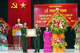 Truy tặng danh hiệu Anh hùng LLVT Nhân dân cho liệt sĩ Đinh Văn Kiên