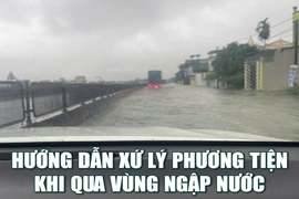 Hướng dẫn xứ lý phương tiện khi qua vùng ngập nước
