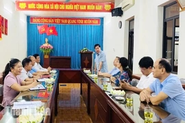 Đoàn công tác Hội Làm vườn Việt Nam làm việc tại Thanh Hóa