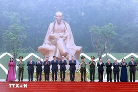 Tổng Bí thư, Chủ tịch nước dự Lễ kỷ niệm 72 năm Ngày Bác Hồ về thăm Đền Hùng và khánh thành Tượng đài “Bác Hồ với ngày hội non sông”