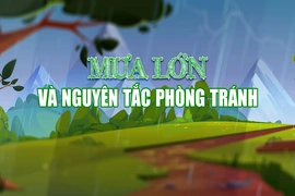 Mưa lớn và nguyên tắc phòng tránh