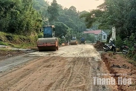 Hoàn thiện hạ tầng giao thông, tạo động lực cho Ngọc Lặc phát triển