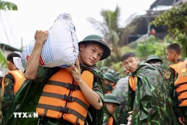 Quân đội chủ động ứng phó với mưa lớn, ngập lụt, lũ quét, sạt lở đất