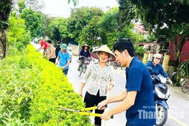 Yên Định phấn đấu “cán đích” xã nông thôn mới