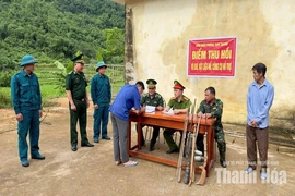 Đẩy mạnh tuyên truyền, thu hồi vũ khí, công cụ hỗ trợ trên tuyến biên giới