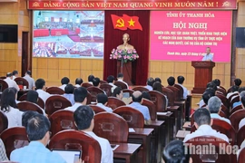 Quán triệt, triển khai kế hoạch của Ban Thường vụ Tỉnh ủy thực hiện các nghị quyết, chỉ thị của Bộ Chính trị