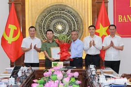 Công bố Quyết định của Ban Bí thư chỉ định đồng chí Hoàng Quốc Việt tham gia Ban Chấp hành, Ban Thường vụ Tỉnh ủy Thanh Hóa