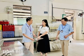 Rà soát điều kiện bảo đảm an toàn thực phẩm tại bếp ăn trường học