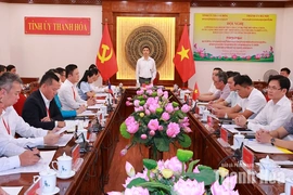 Trao đổi kinh nghiệm trong công tác xây dựng Đảng, xây dựng chính quyền