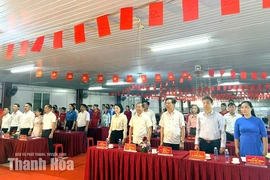 Thành lập 2 chi bộ Đảng trong doanh nghiệp tại Nông Cống
