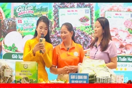 Xã Hoa Lộc livestream quảng bá, tiêu thụ sản phẩm OCOP