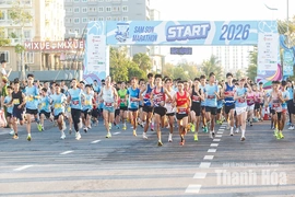 Gần 4.000 runner tranh tài tại Giải&nbsp;Marathon Sầm Sơn mở rộng năm 2026