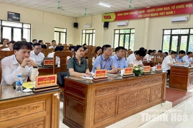 Kiểm tra, giám sát công tác cán bộ đối với Ban Thường vụ Đảng ủy 9 xã