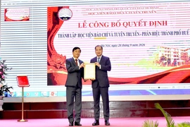Thành lập Phân hiệu Học viện Báo chí và Tuyên truyền tại thành phố Huế