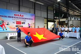 Khởi tranh Giải Pickleball đồng đội các CLB tỉnh Thanh Hóa năm 2026