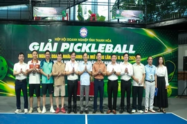 200 VĐV tranh tài tại Giải Pickleball doanh nghiệp, doanh nhân Thanh Hóa mở rộng lần thứ II