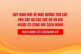 Quy định mới về mức hưởng trợ cấp, phụ cấp và các chế độ ưu đãi người có công với cách mạng