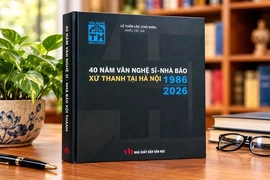 Bộ sách quý: “40 năm Văn nghệ sĩ - Nhà báo xứ Thanh tại Hà Nội, 1986-2026”