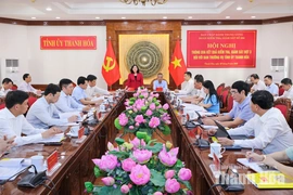 Thông qua kết quả kiểm tra, giám sát đợt 3 đối với Ban Thường vụ Tỉnh ủy Thanh Hóa