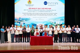 Liên đoàn Lao động tỉnh và Tập đoàn Hoa Lợi ký Quy chế phối hợp