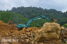 Đẩy nhanh tiến độ thi công tái định cư cho bà con vùng lũ Yên Nhân
