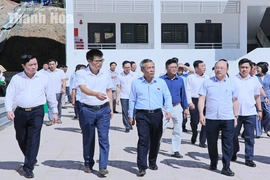 Bí thư Tỉnh ủy Lê Đức Thái kiểm tra cơ sở vật chất trường học, công tác bảo vệ an ninh biên giới tại Bát Mọt