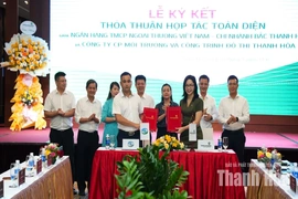 Vietcombank Bắc Thanh Hóa và Urenco Thanh Hóa ký kết thỏa thuận hợp tác toàn diện