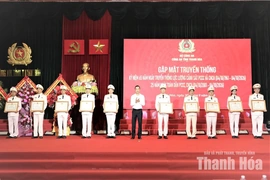 Công an Thanh Hóa gặp mặt kỷ niệm 65 năm Ngày truyền thống lực lượng Cảnh sát PCCC và CNCH