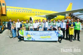 Vietravel Airlines khai trương đường bay Thanh Hóa - TP Hồ Chí Minh