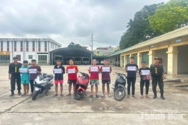 Cảnh sát cơ động Thanh Hóa liên tiếp ngăn chặn, bắt giữ các nhóm thanh, thiếu niên gây rối