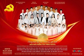 Hòa nhạc chính luận nghệ thuật đặc biệt “Mãi mãi niềm tin theo Đảng”