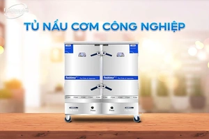 Tủ hấp cơm công nghiệp Fushimavina - linh hoạt, lý tưởng cho các bếp ăn tập thể