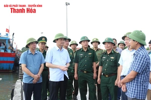 Công điện của Ban Thường vụ Tỉnh ủy Thanh Hóa về việc tập trung lãnh đạo, chỉ đạo ứng phó với cơn bão số 5 năm 2025