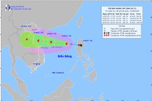 Bão số 5 (Kajiki) di chuyển nhanh, sức gió giật mạnh, Thanh Hóa sẽ có mưa to diện rộng