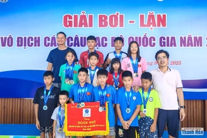 Thanh Hóa giành “mưa” huy chương tại Giải bơi – lặn vô địch các CLB quốc gia 2025