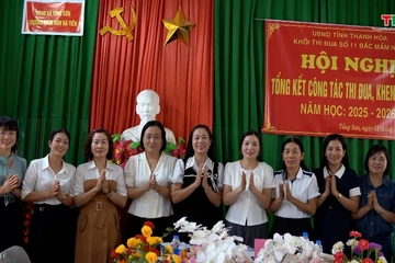 Khối thi đua số 11 cấp học mầm non tỉnh Thanh Hóa tổng kết năm học 2025 – 2026