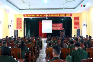 Khai giảng lớp bồi dưỡng kiến thức Quốc Phòng An Ninh đối tượng 3 khoá 172