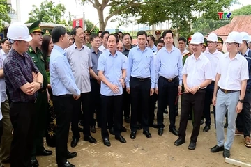 Nỗ lực đảm bảo tiến độ xây dựng trường nội trú liên cấp khu vực biên giới