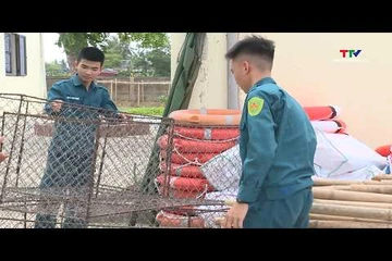 Phòng chống thiên tai theo phương châm ''4 tại chỗ'' 